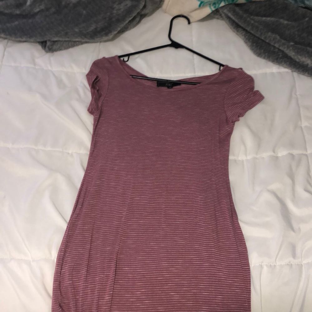 striped mini dress. Fits true to size